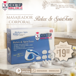 Relax Spin Tone - Masajeador Adelgazante