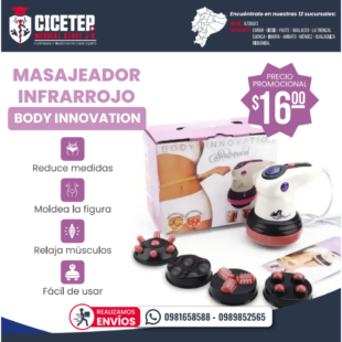 Masajeador infrarrojo