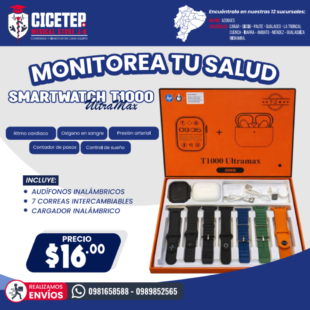 Smartwatch Monitor de Salud