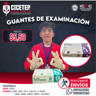 Guantes de examinación