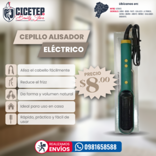 Cepillo alisador eléctrico