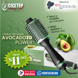 Cepillo Secador Avocado 3D Power