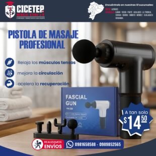 Pistola de Masaje Profesional