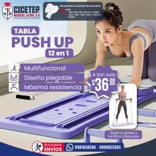 Tabla Push Up 12 en 1