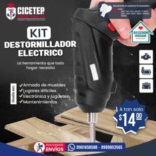 Kit Destornillador Eléctrico